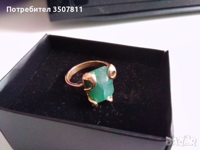 Златен пръстен , снимка 1 - Пръстени - 45383051