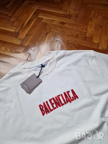 Страхотна мъжка тениска BALENCIAGA размер S M L XL 2XL , снимка 5 - Тениски - 53902296
