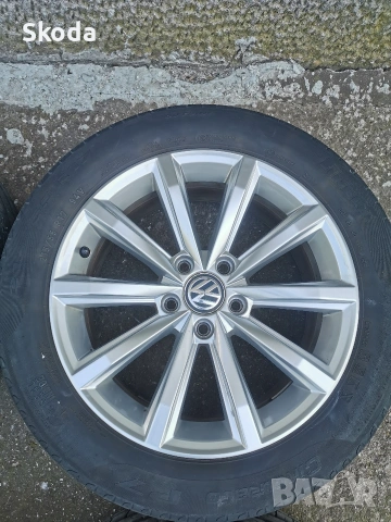 джанти vw passat b8 5x112 17, снимка 3 - Гуми и джанти - 54260947
