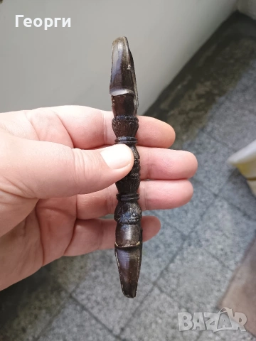 Бронзова ваджра-63, снимка 6 - Колекции - 54254637