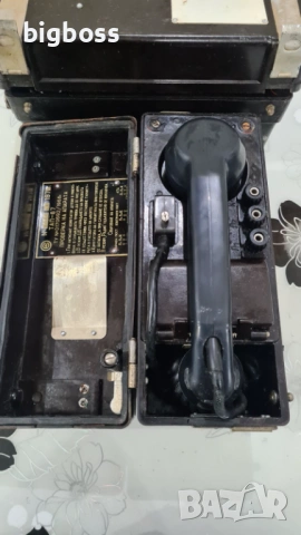 Полеви военни телефони  ТАП 67, снимка 6 - Антикварни и старинни предмети - 53445780