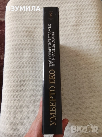 Тайнственият пламък на кралица Лоана - Умберто Еко ( илюстровано издание с твърди корици), снимка 2 - Художествена литература - 53627497