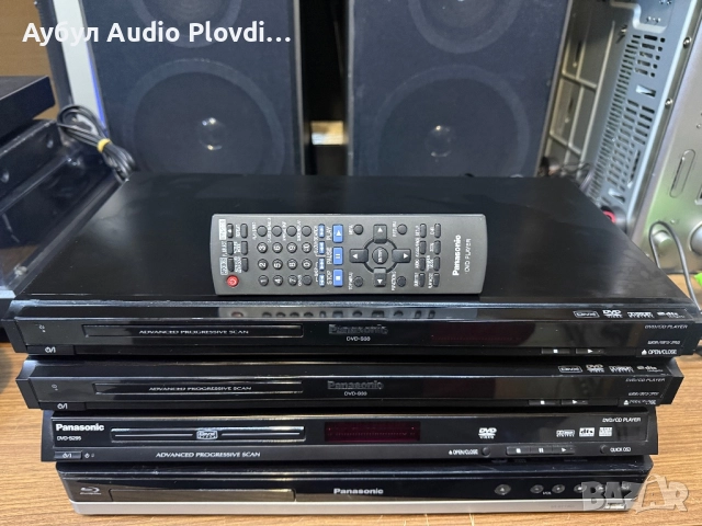 PANASONIC DVD PLAYERS , снимка 3 - Плейъри, домашно кино, прожектори - 52846512