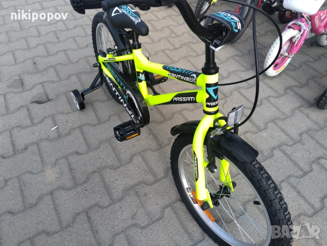 PASSATI Алуминиев велосипед 18" SENTINEL жълт, снимка 8 - Велосипеди - 53772943