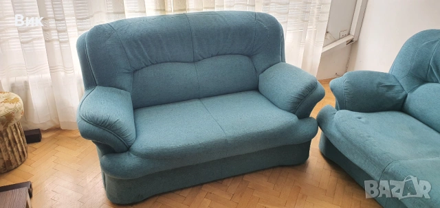 Холна гарнитура - диван тойка, двойка и фотьойл, снимка 2 - Дивани и мека мебел - 53524267