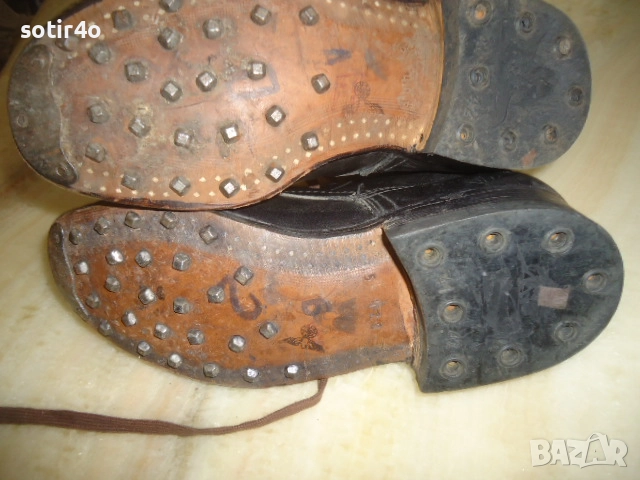 WW2,  военни обувки цинтове 42 номер., снимка 7 - Други ценни предмети - 51369400