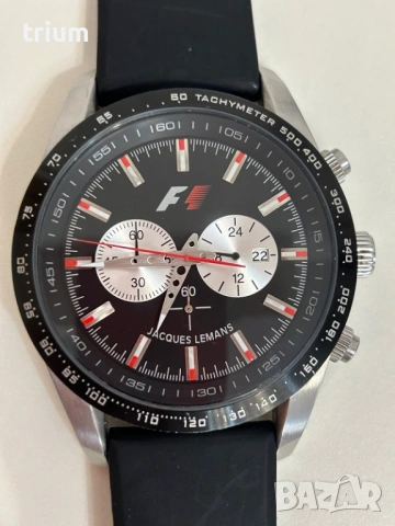 Мъжки часовник Jacques Lemans F1 Formula One 1, Limited Edition, F5018, Japan Chronograph MINT, снимка 2 - Мъжки - 53192148