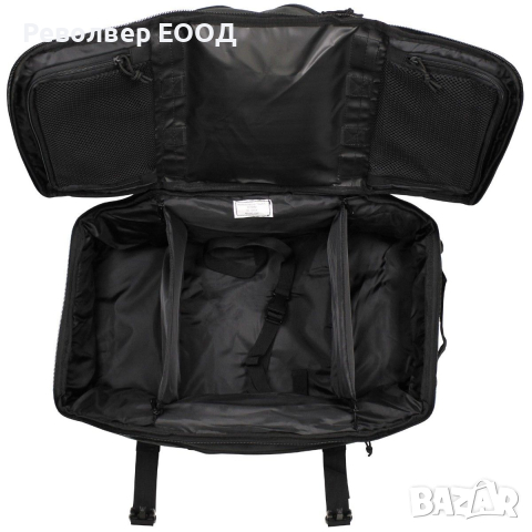 Сак - раница Travel Black 30655A MFH, снимка 4 - Екипировка - 45033218