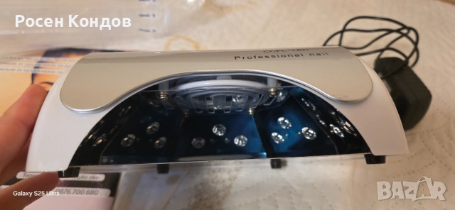 UV+LED лампа за гел лакове, снимка 3 - Продукти за маникюр - 53064316