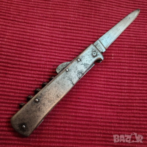 Старо войнишко ножче от втората световна война,Lupus Solingen. , снимка 2 - Ножове - 53374076