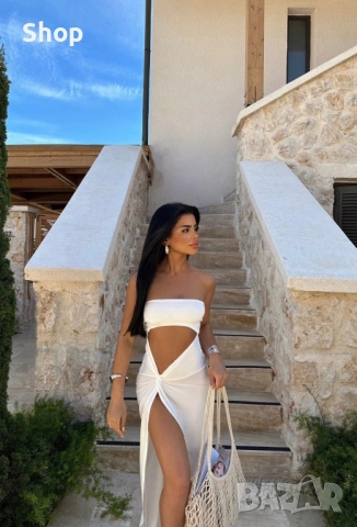 Комплект рокля на Un Angelo и чехли на LBD, снимка 5 - Други - 53154620