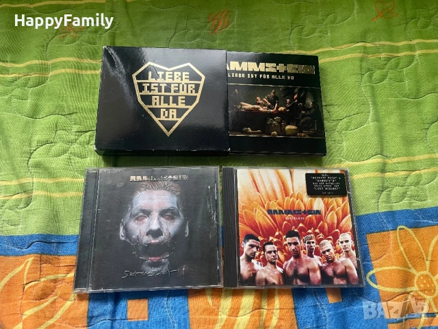 RAMMSTEIN Рамщайн Оригинални Немски дискове сд cd