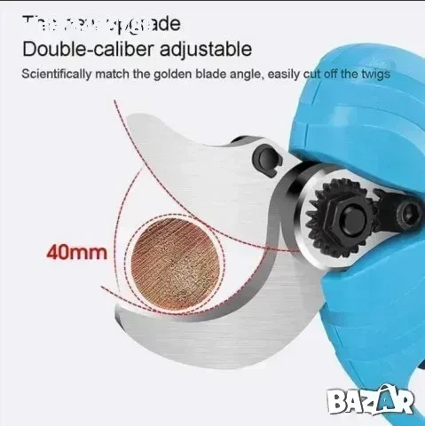 Акумулаторна лозарска ножица WERSTIL 48в, снимка 3 - Градински инструменти - 53835377