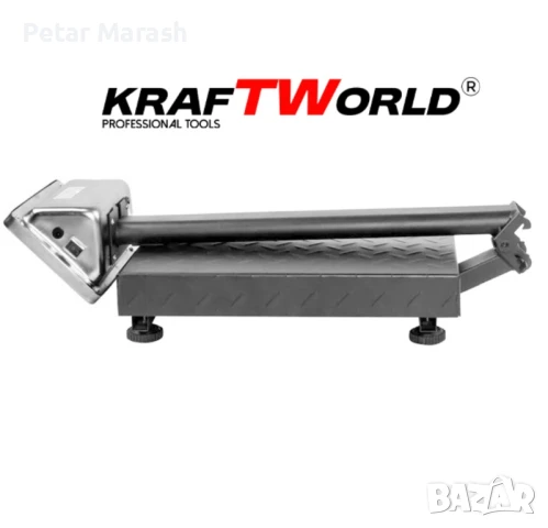 Електронен платформен кантар KraftWorld – до 300 кг, платформа 40×50 см, снимка 3 - Везни - 50634043
