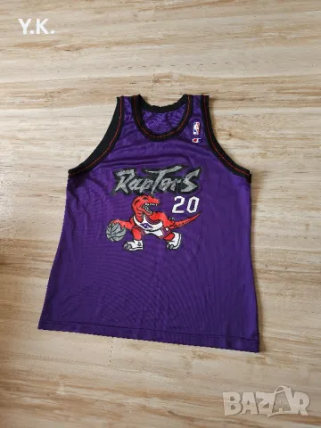 Оригинален мъжки баскетнолен потник Champion x Toronto Raptors NBA x Staudamire, снимка 2 - Тениски - 50362076