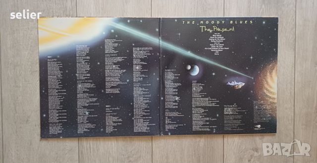 THE MOODY BLUES Американско издание 1983г Страхотно качество на звука Цена-35лв, снимка 2 - Грамофонни плочи - 46597911