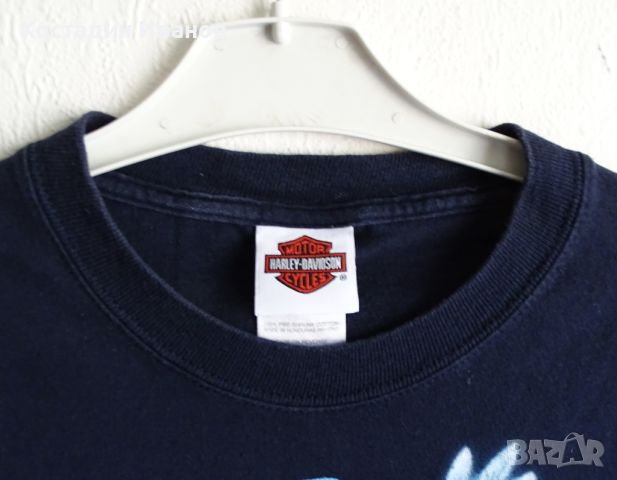 Оригинална Harley Davidson мъжка тениска, снимка 4 - Тениски - 46228543