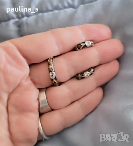 Два различни броя / Дизайнерски сребърен комплект 925 с емералд и Моисанит / Япония, снимка 13 - Бижутерийни комплекти - 32788243