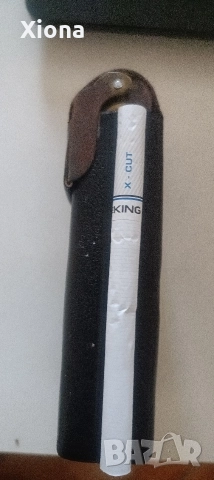 Автентична табакера за дълги цигари от естествена кожа от Соца/колекционерска/антикварна, снимка 6 - Антикварни и старинни предмети - 52866494