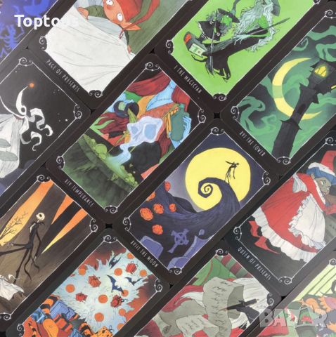 Таро: Boo Tarot & The Nightmare Before Christmas & Shadowland Tarot, снимка 14 - Карти за игра - 45388993