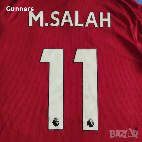 Liverpool 18/19 Home Shirt x #11 M. Salah, S, снимка 6 - Спортни дрехи, екипи - 45009418
