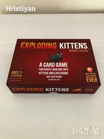 Exploding Kittens - бордова игра