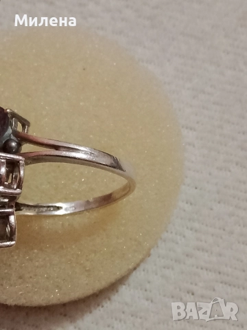 сребърен пръстен , снимка 4 - Пръстени - 52851417