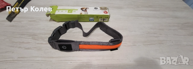 Нашийник светещ за куче, снимка 2 - За кучета - 52335534