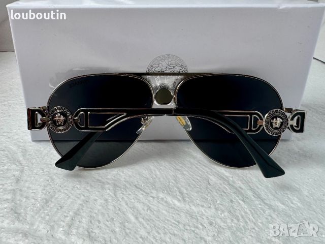 Versace мъжки слънчеви очила авиатор унисекс дамски, снимка 14 - Слънчеви и диоптрични очила - 45608187
