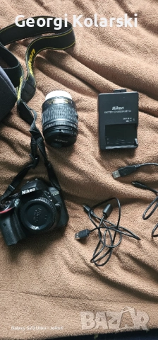 Продавам фотоапарат Nikon d3300 