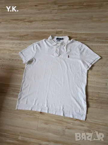 Оригинална мъжка тениска с яка Polo by Ralph Lauren, снимка 2 - Тениски - 46963936