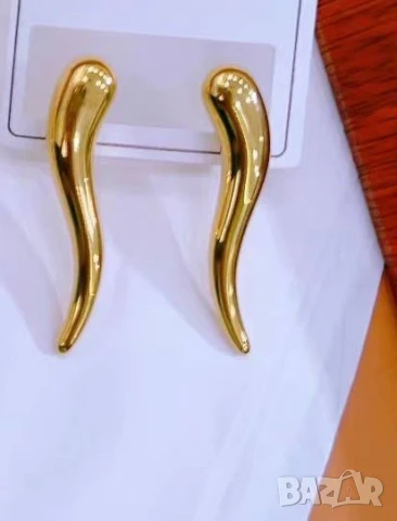 обеци от висококачествена медицинска стомана , снимка 17 - Обеци - 50748398