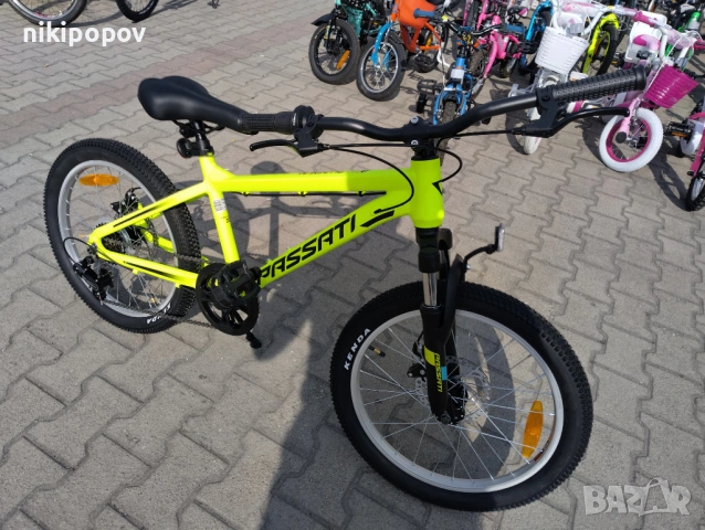 PASSATI Алуминиев велосипед 20" ALUMINIUM жълт, снимка 4 - Велосипеди - 53838767