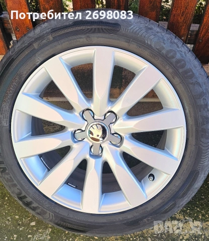 16 джанти с гуми за audi, skoda, vw, снимка 5 - Гуми и джанти - 53705951