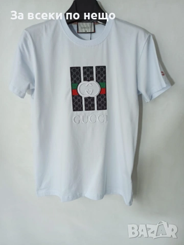 Gucci Мъжка Тениска👕Мъжка Блуза С Къс Ръкав - Налични Различни Модели Код Urban45, снимка 3 - Тениски - 53689065