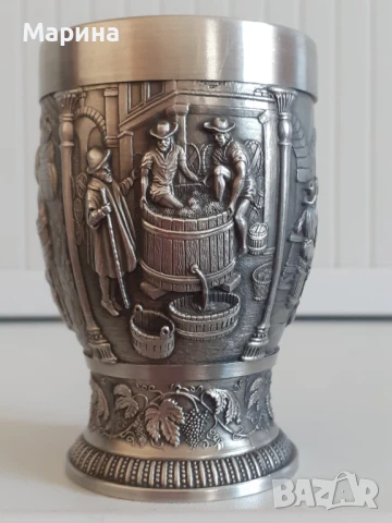 Немски чаши за ракия, 30 мл. Antik*Vintage #81, снимка 2 - Антикварни и старинни предмети - 50737704