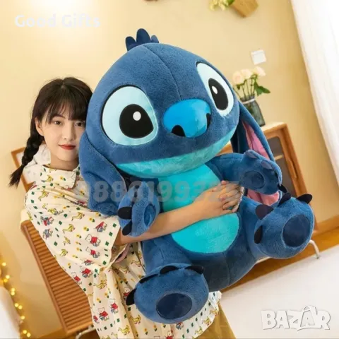 Голям плюшен Стич Stitch, 120см, Лило и Стич плюшена играчка голяма, снимка 2 - Плюшени играчки - 46857327