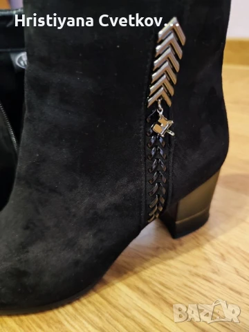 Дамски елегантни обувки в черен цвят. , снимка 3 - Дамски елегантни обувки - 50757317
