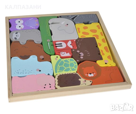 Сет животни в дървена кутия Eichhorn, 15 части 100003772, снимка 2 - Игри и пъзели - 45727238