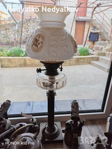 Бензинови горелки Лампа , снимка 3 - Антикварни и старинни предмети - 53758407