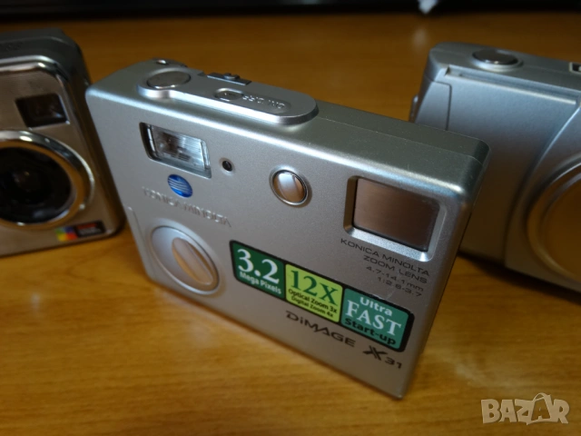 три стари цифрови апарата ..., снимка 3 - Фотоапарати - 53857779