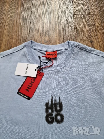 Страхотна мъжка тениска HUGO BOSS размер S и 2XL , снимка 2 - Тениски - 50672632