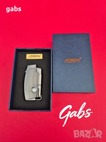 Газова запалка за пури JOBON,два цвята D-0650, снимка 6 - Запалки - 53113983