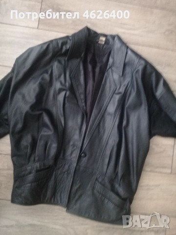 Продавам дамско кожено яке Miss Helen-марково, снимка 2 - Якета - 52098678
