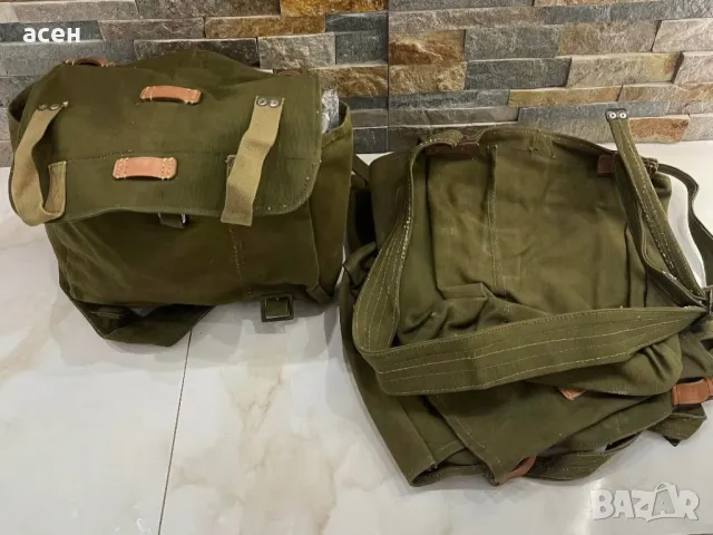 Раници за рамо, от здрав брезент , снимка 8 - Раници - 49830543