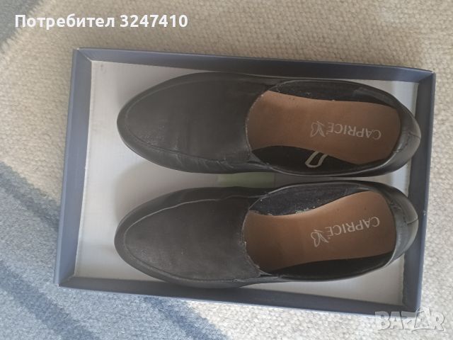 Дамски обувки на Каприз черни, на платформа. 10лв, снимка 3 - Дамски ежедневни обувки - 45803645