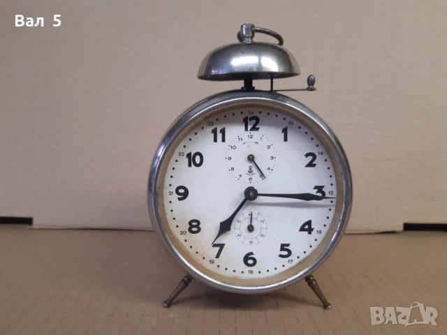 Стар будилник GUSTAV BEKER , ГУСТАВ БЕКЕР - Германия .Работи, снимка 2 - Антикварни и старинни предмети - 53913032