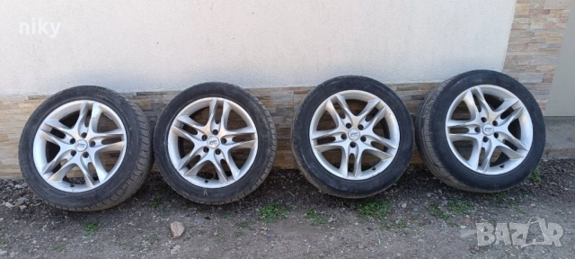 Алуминиеви лети джанти 17 цола R17 с летни гуми подходящи за Форд