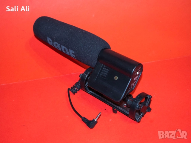 Rode N3594 VideoMic – насочен микрофон за DSLR и видеокамери 3.5mm, снимка 4 - Микрофони - 51795953