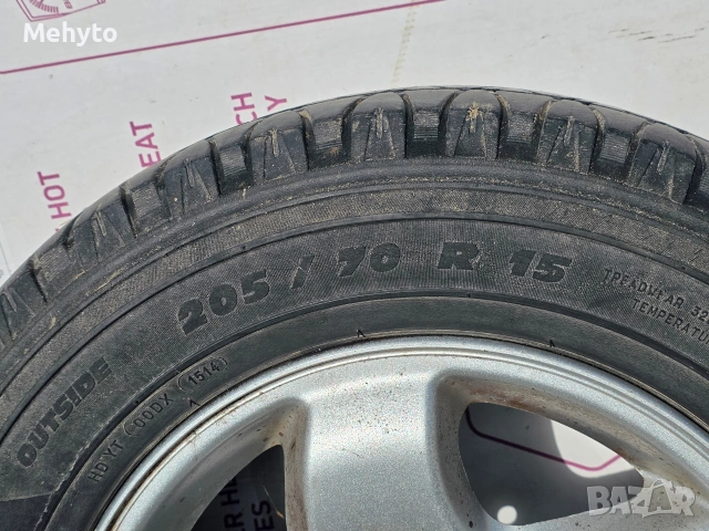 Джанти 15ки с гуми Киа Спортидж 5х139.7, снимка 2 - Гуми и джанти - 54014512